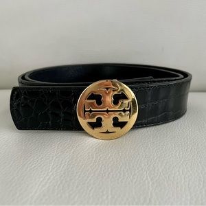 Tory Burch rare snakeskin belt